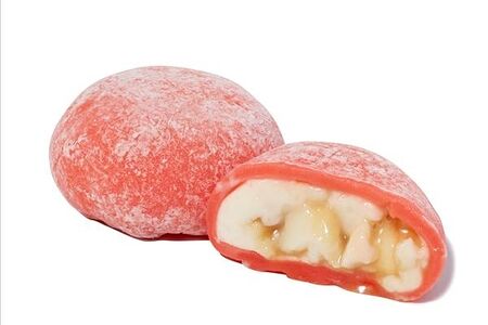 Моти с нежным сыром и карамелью