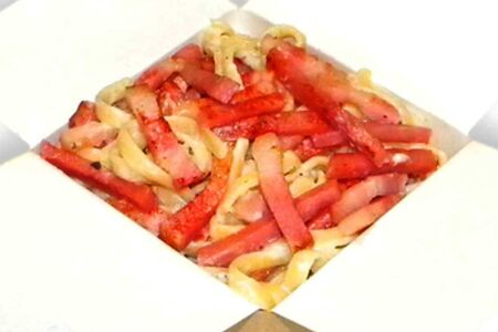 Паста Карбонара в сливочном соусе 