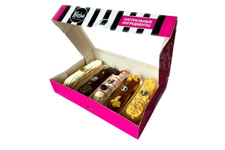 Набор из пяти эклеров Kuzina