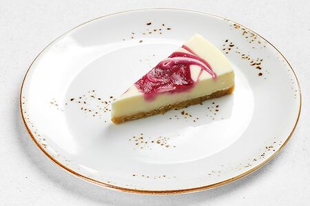 Чизкейк Нью-Йорк с малиной