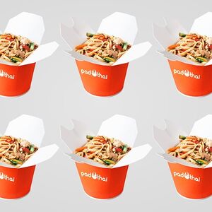 Party wok говядина в сладком соусе чили с яичной лапшой