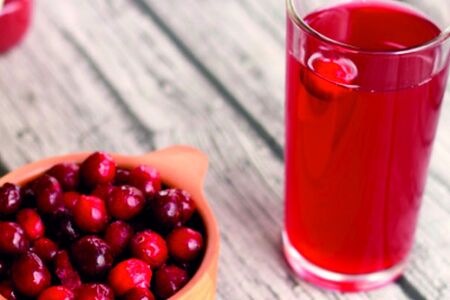 Клюквенный морс