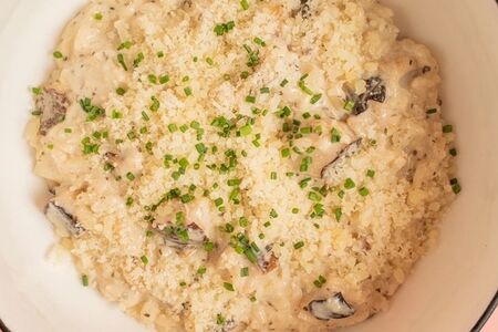 Ризотто с сезонными грибами