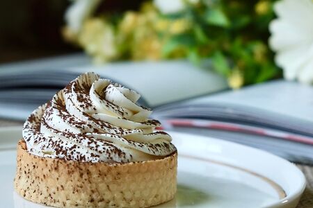 Банановая тарталетка