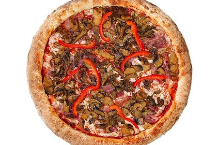 С миксом грибов и беконом