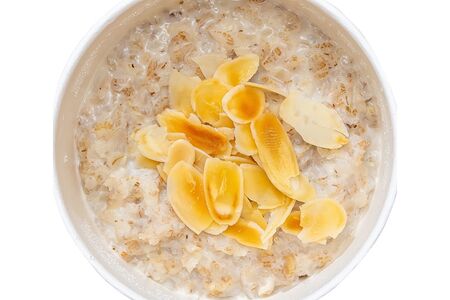 Каша 5 злаков на миндальном молоке