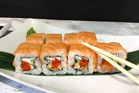 Филадельфия с лососем