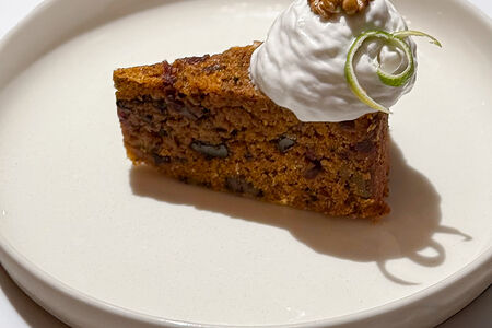 Морковный пирог