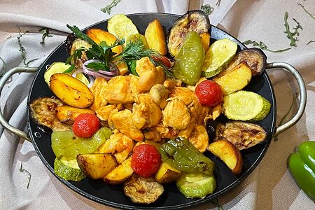 Садж из курицы 