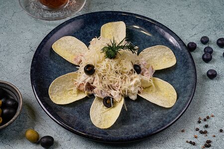 Салат Подсолнух