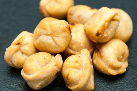 Пельмешки жареные