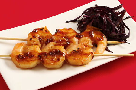 Шашлычок из креветок 2 шт