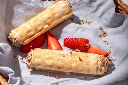 Трубочка со сгущенкой