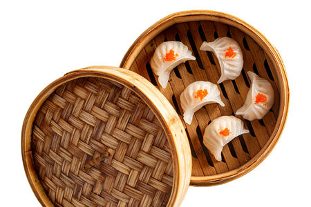 Дим-самы с морепродуктами (150/30/3/1 гр)