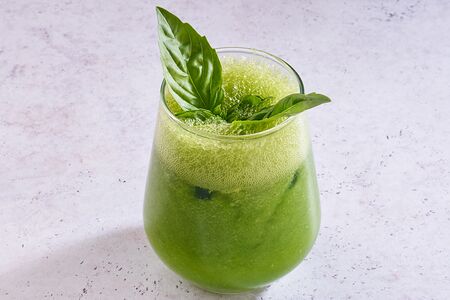 Смузи Яблоко-базилик