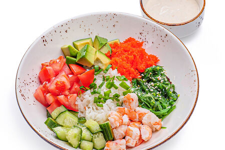 Поке с креветкой