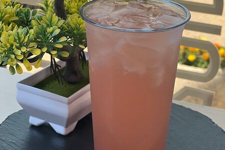 Лимонад Личи-клубника 