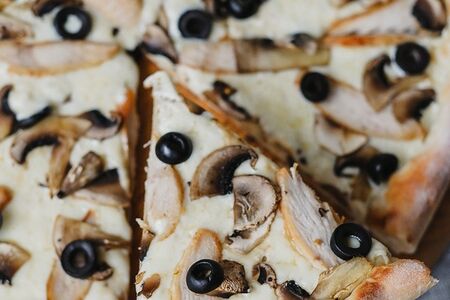 Пицца Курица-Грибы 25 см