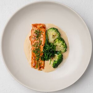 Стейк из лосося 