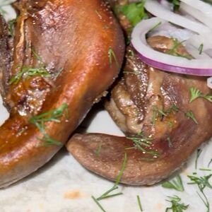 Шашлык из бараньего языка