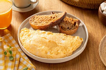 Омлет два сыра