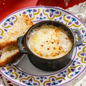 Жюльен с грибами и цыпленком