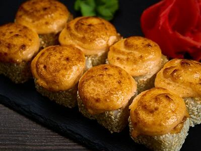 Запечённый Спайси окунь