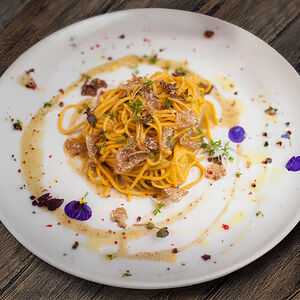 Тальолини со свежим трюфелем