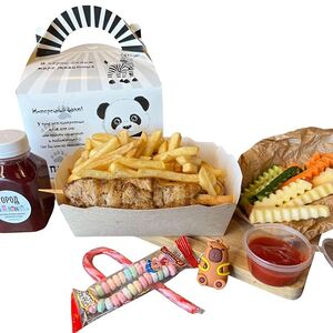 Детский набор с куриным шашлычком и картофелем фри