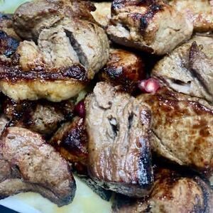 Шашлык из телячьей мякоти