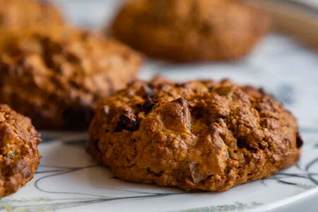 Домашнее овсяное печенье