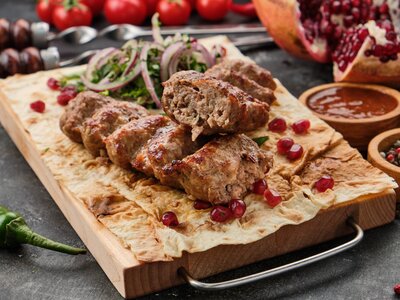Люля-кебаб из говядины