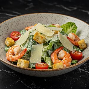 Цезарь с креветками