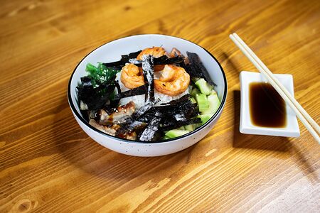 Поке с морепродуктами