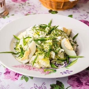 Салат Весенний с редисом