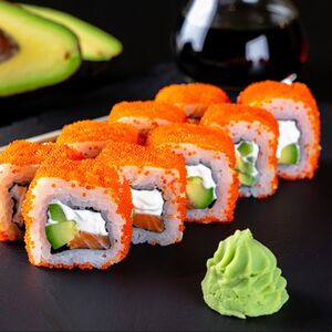 Калифорния с лососем