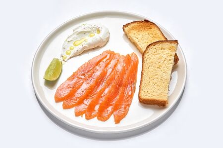 Форель с крем-чизом