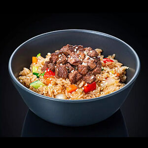Рис с говядиной