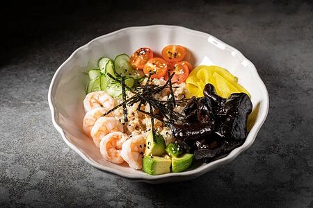 Поке креветка