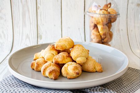 Печенье Творожные рогалики 