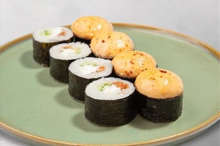 Запеченный лосось терияки