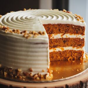 Морковный торт