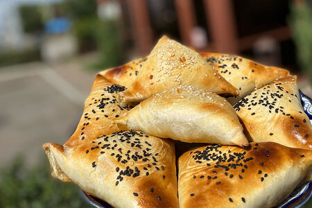 Самса с курицей