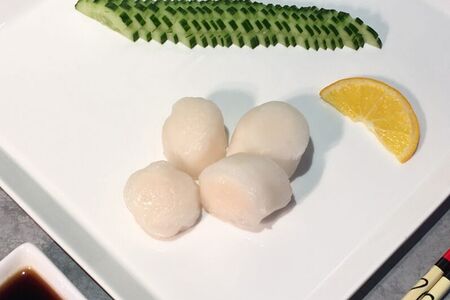 Сашими из гребешка