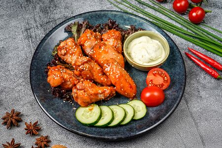 Жареные крылья Буффало