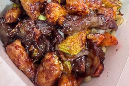 Курица в китайском соусе Хойсин