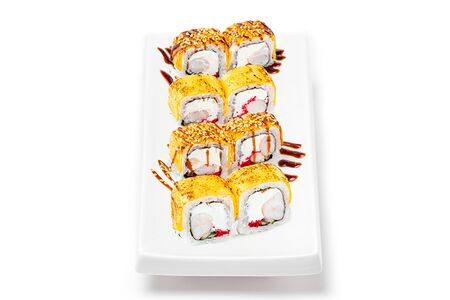 Ролл Чеддер с креветкой