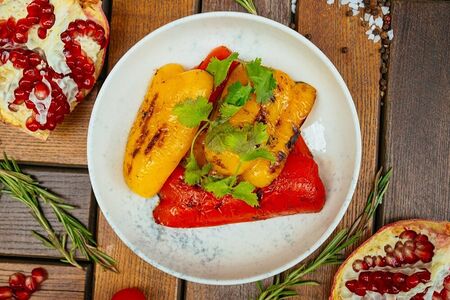 Болгарский перец гриль