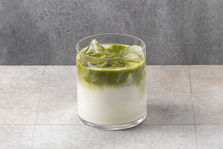 Айс матча-латте