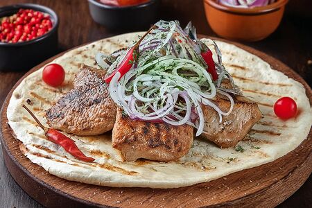 Шашлык из свиной мякоти